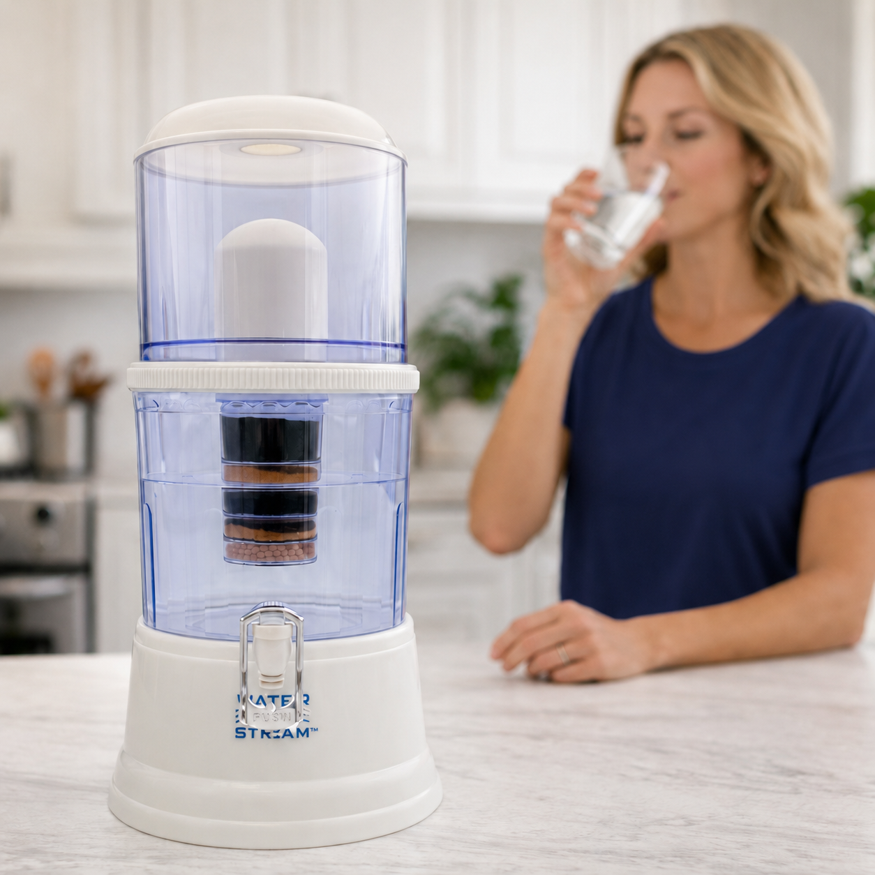 Crystal Clear Desktop Water Dispenser (12L) - Image 4