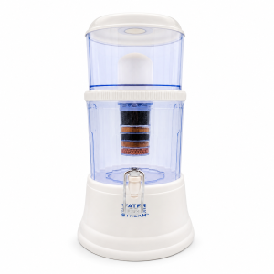 Little Luxury Crystal Clear 12L desktop gravity water filter dispenser