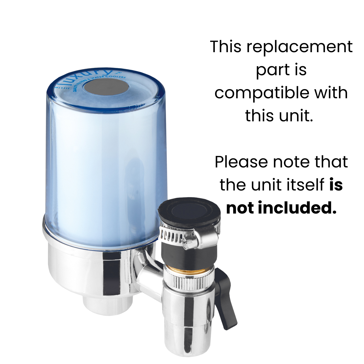 Replacement tap adaptors compatible with Little Luxury 3-Stage Tap Water Filter