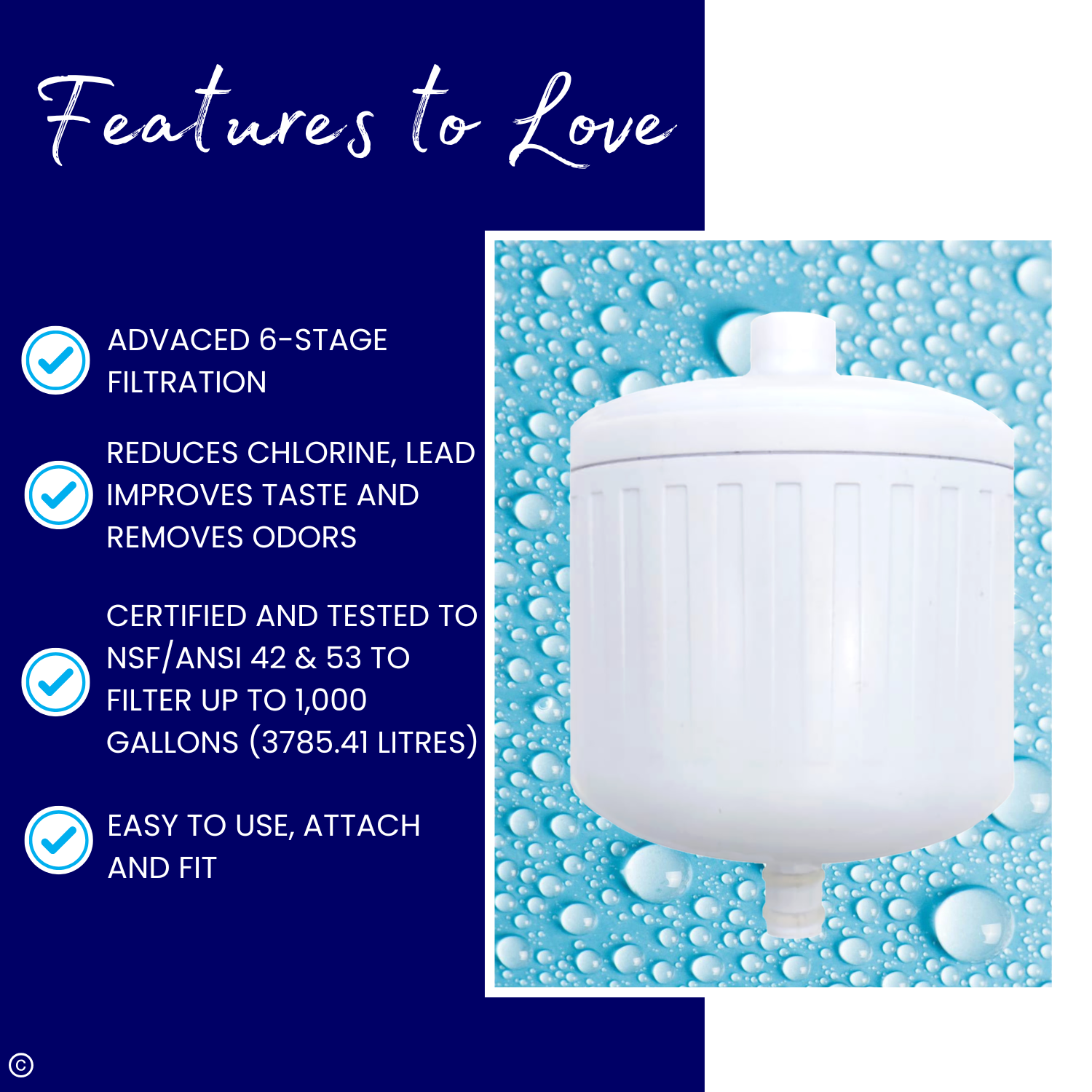 Crystal Spring Replacement Booster Water Filter - Image 6