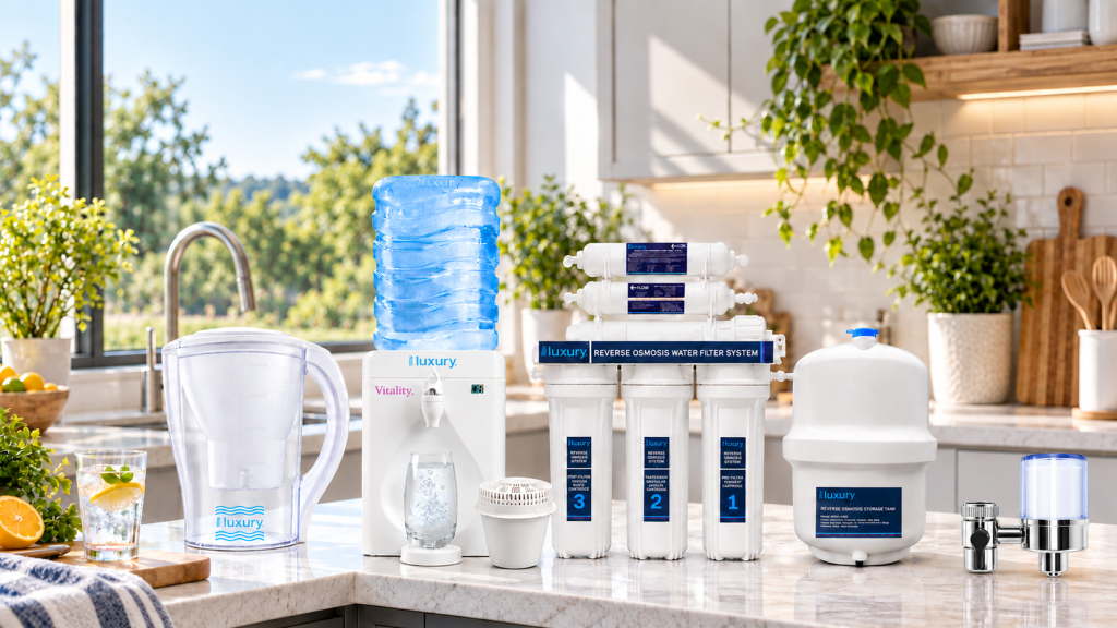 Little Luxury water filtration products in South Africa
